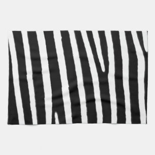 Linge De Cuisine Zebra poster de animal