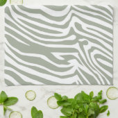 Linge De Cuisine Zebra skin motif (Plié)
