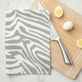 Linge De Cuisine Zebra skin motif (Quart Plié)