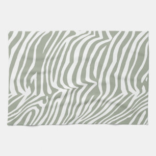 Linge De Cuisine Zebra skin motif