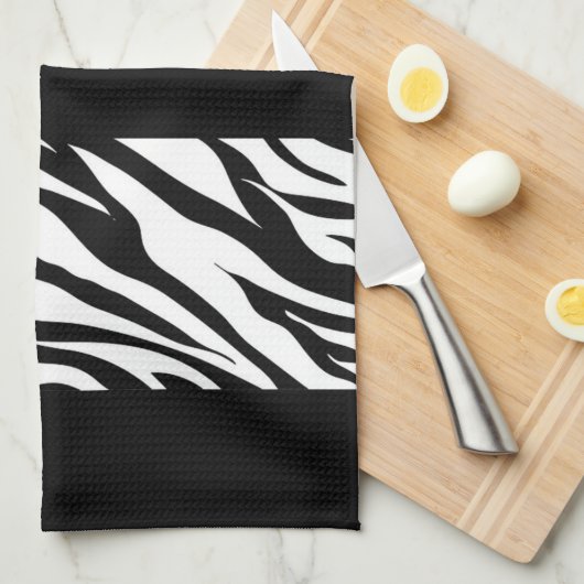 Linge De Cuisine Zebra Stripes (Quart Plié)