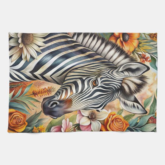 Linge De Cuisine Zèbre (Horizontal)