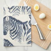 Linge De Cuisine Zèbres monochromatiques (Quart Plié)