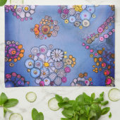 Linge De Cuisine Zen de mer d'allergie (Plié)