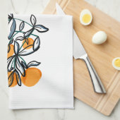 Linge De Cuisine Zesty Orange (Quart Plié)