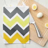 LINGE DE CUISINE ZIGZAG (Quart Plié)