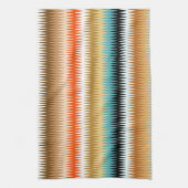 Linge De Cuisine Zigzag Multicolor Motif (Vertical)