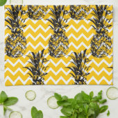 Linge De Cuisine Zigzags d'ananas (Plié)