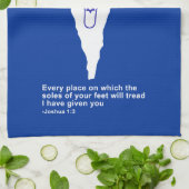 Linge De Cuisine Zo Artzeinu - Joshua 1:3 (Plié)