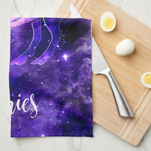 Linge De Cuisine Zodiac : Aries (Quart Plié)