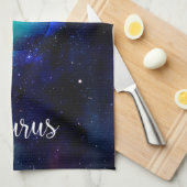 Linge De Cuisine Zodiac : Taurus Space Rainbow (Quart Plié)