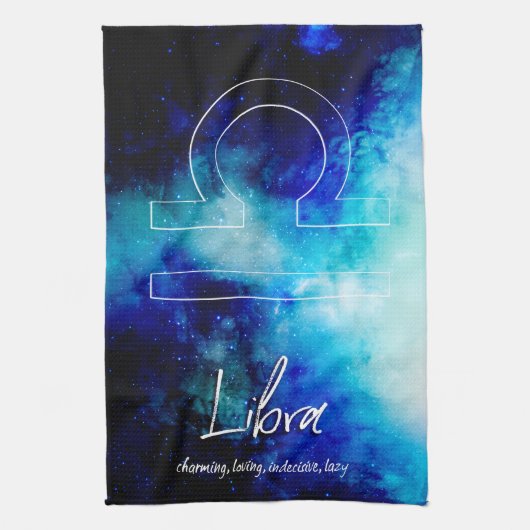 Linge De Cuisine Zodiac : Traits Libra (Vertical)