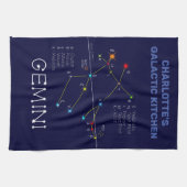 Linge De Cuisine Zodiaque Gemini (Horizontal)