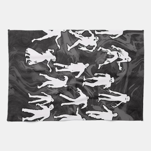 LINGE DE CUISINE ZOMBIS (Horizontal)