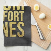 Linge De Cuisine Zones de confort des investisseurs (Quart Plié)