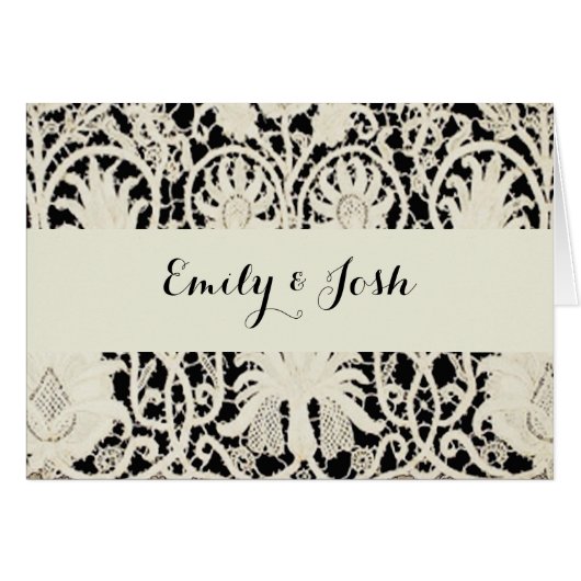 Linge de dentelle mariage blanc classique jolie (Devant horizontal)