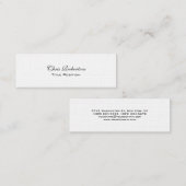 Linge de maison mince et tendance Carte de visite  (Devant / Derrière)