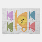 Linge de maison Teacups Serviettes de cuisine (Horizontal)