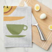 Linge de maison Teacups Serviettes de cuisine (Quart Plié)