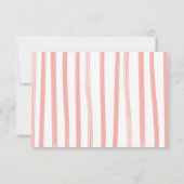 Linge de pêche Tirage au sort Fille couche Carte (Dos)