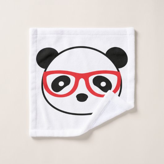 Linge de salle de bain Panda Bear - Leon Panda (Gant de toilette)