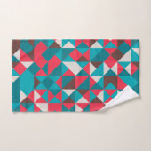 Linge de toilette motif géométrique sans couture (Serviette à main)