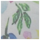 LINGE D'IVOIRE TISSU FLORAL (Détail)