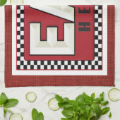 Linge Retro Signal rétro Serviettes de cuisine (Plié)