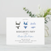 Lingerie Bachelorette Party Invitation (Debout devant)