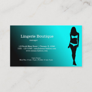 Lingerie Boutique Visitekaartje