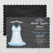 Lingerie Bridal Shower Kaart (Voorkant / Achterkant)