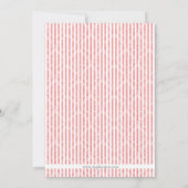 Lingerie Douche Bachelorette Fête Invitations (Dos)