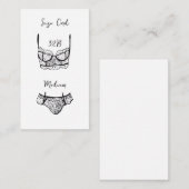 Lingerie Douche taille carte Lace noire Lingerie c (Devant / Derrière)