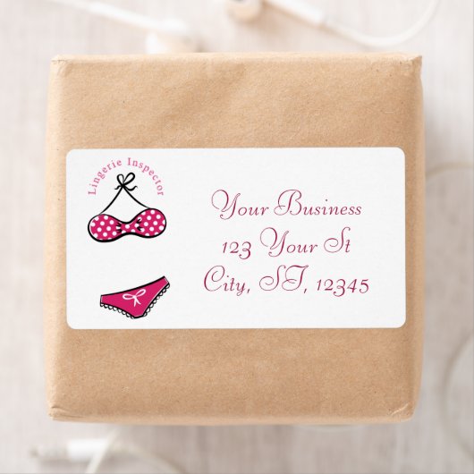 Lingerie Inspector Thunder_Cove Etiket (Insitu)