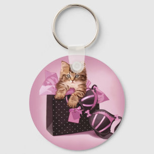 Lingerie Kitten Sleutelhanger