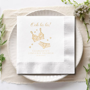 Lingerie Party Vrijgezellenfeest vrijgezellenfeest Folie Servetten