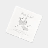 Lingerie Party Vrijgezellenfeest vrijgezellenfeest Folie Servetten (Links)