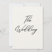 Lingerie Party with dress wedding  Kaart (Achterkant)