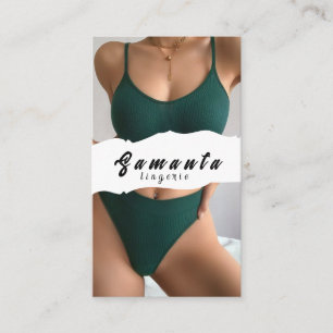 Lingerie visitekaartje