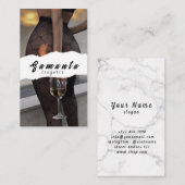 Lingerie visitekaartje (Voorkant / Achterkant)