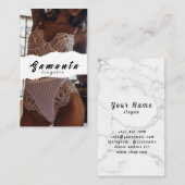 Lingerie visitekaartje (Voorkant / Achterkant)