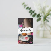 Lingerie Zakelijke Kaart Visitekaartje (Staand voorkant)