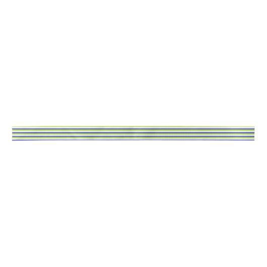 Linggroene, witte en blauwe strepen lint (Voorkant)