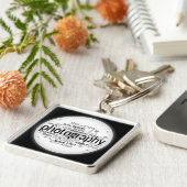 Lingo zwart-witte Sleutelhanger (Zijkant)