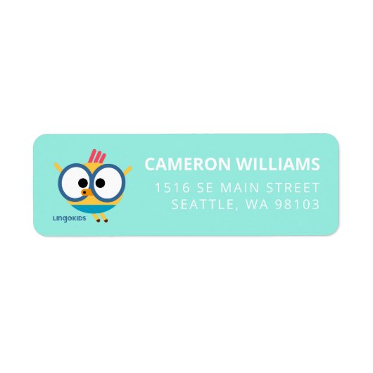 Lingokids met Billy Etiket (Voorkant)