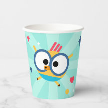 Lingokids Party Paper Cups met Billy