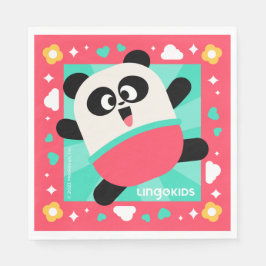 Lingokids Party Paper Napkins met Elliot Servet