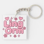 LingOrm "Only You Series"  Sleutelhanger (Achterkant)