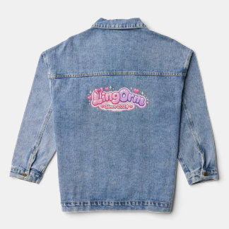 LingOrm Since 2024 Kawaii Bubble Letters – Thai GL Denim Jacket