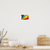 Lingua Franca Nova Affiche de drapeau Impression (Cuisine)